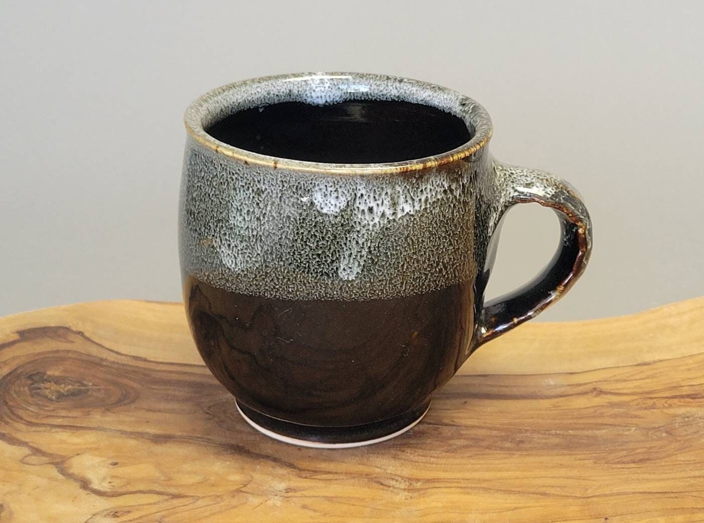 Farmhouse Latte Mug, Handmade Pottery