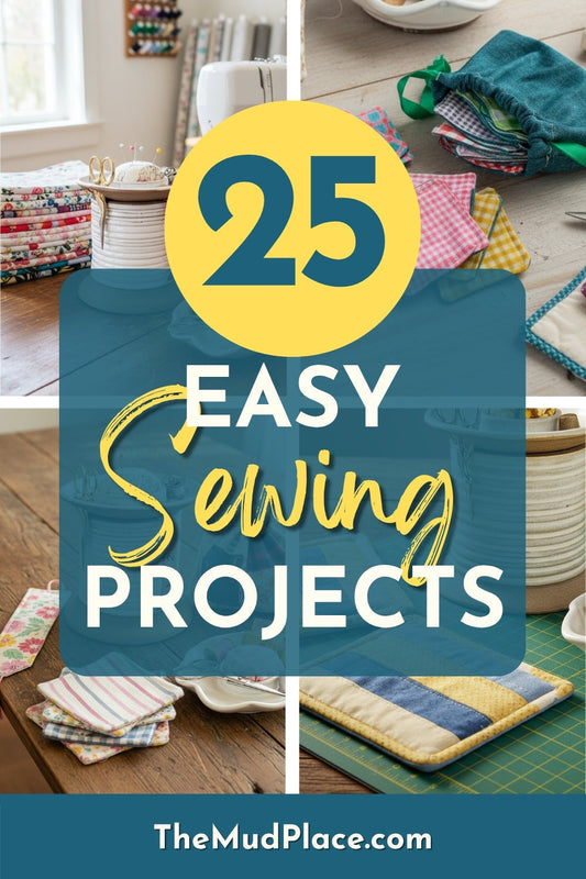 25 Easy Sewing Projects for Beginners (Fast, Fun & Totally Doable)