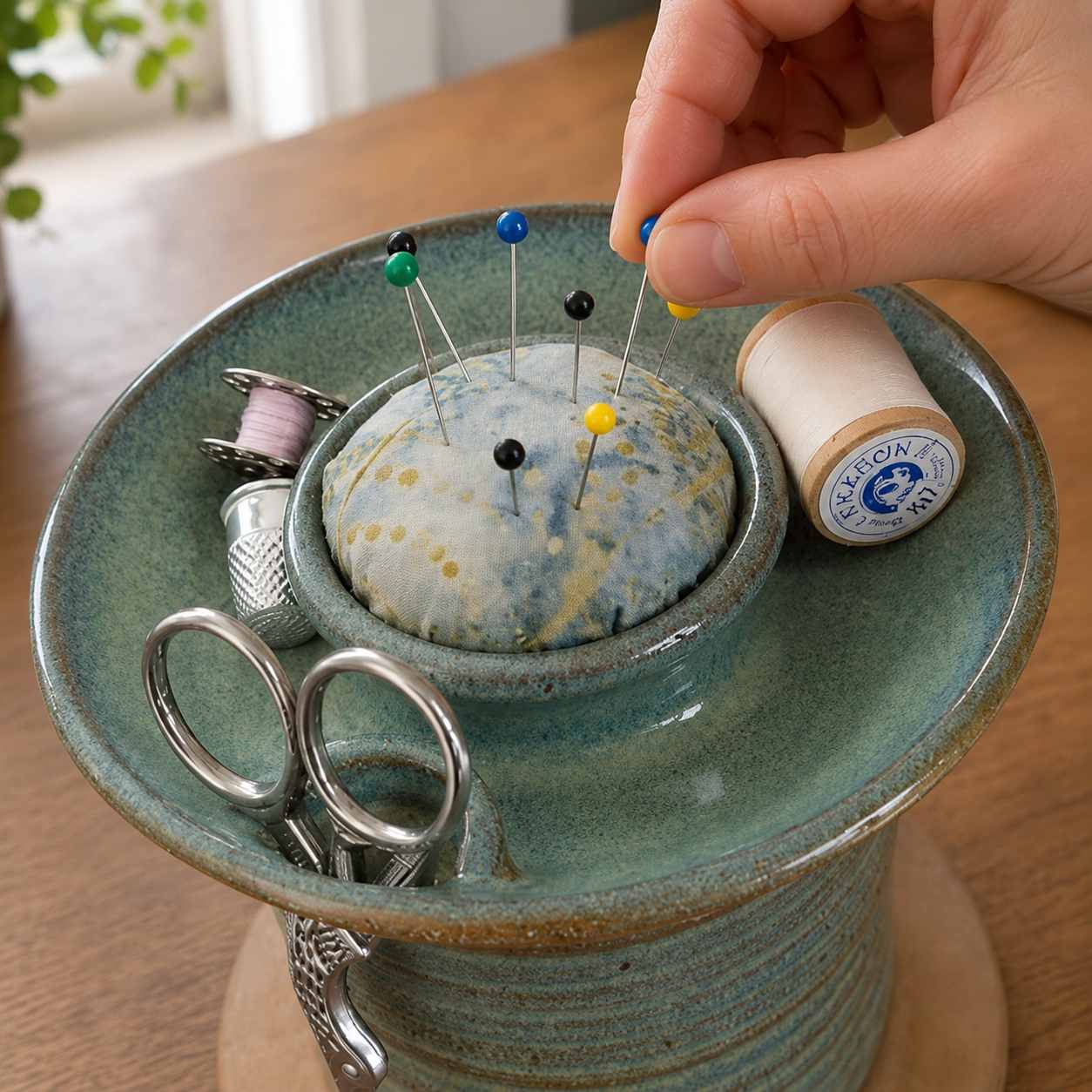 Sewing Station Caddy Black