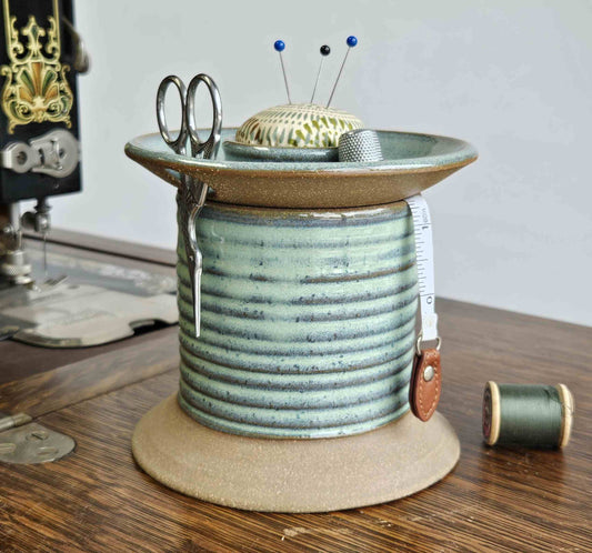 Sewing Station Caddy in Green