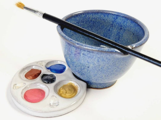 Watercolor Painting Set - Paint Palette, Brush Rinse Cup & Tool Caddy – The  Mud Place